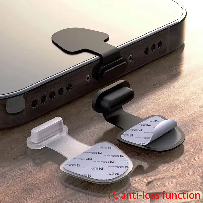 DJI USB-C Staubschutzstecker in Schwarz als Silikonabdeckung und Anti-Verlust-Stopper für die DJI Mini 3 Pro und alle USB-C-Geräte - Bild 4