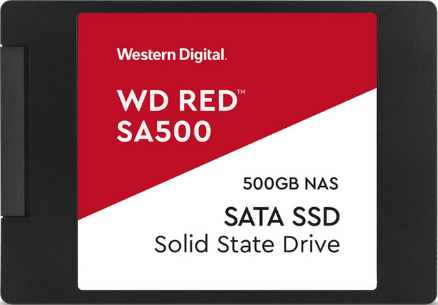 Western Digital WD Red SA500 Interne SATA SSD 500GB 2,5 Zoll Schwarz - Bild 2
