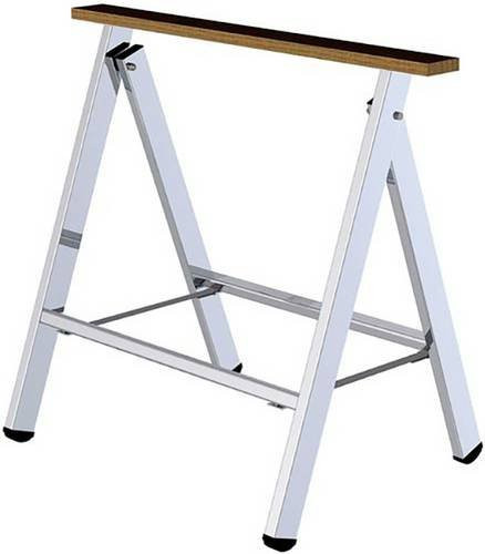 MUNK ML Arbeitsbock 30413 klappbar aus Aluminium und Stahl in Silber, Höhe: 59 cm, Breite: 150 cm, Tiefe: 90 cm - Bild 1