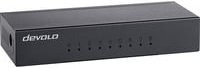 devolo Ethernet Switch 8 Port 1 Gbit/s LAN Switch in Schwarz - Bild 1