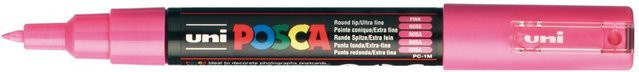 POSCA Marker PC-1MC Pink mit feiner Spitze - Bild 1