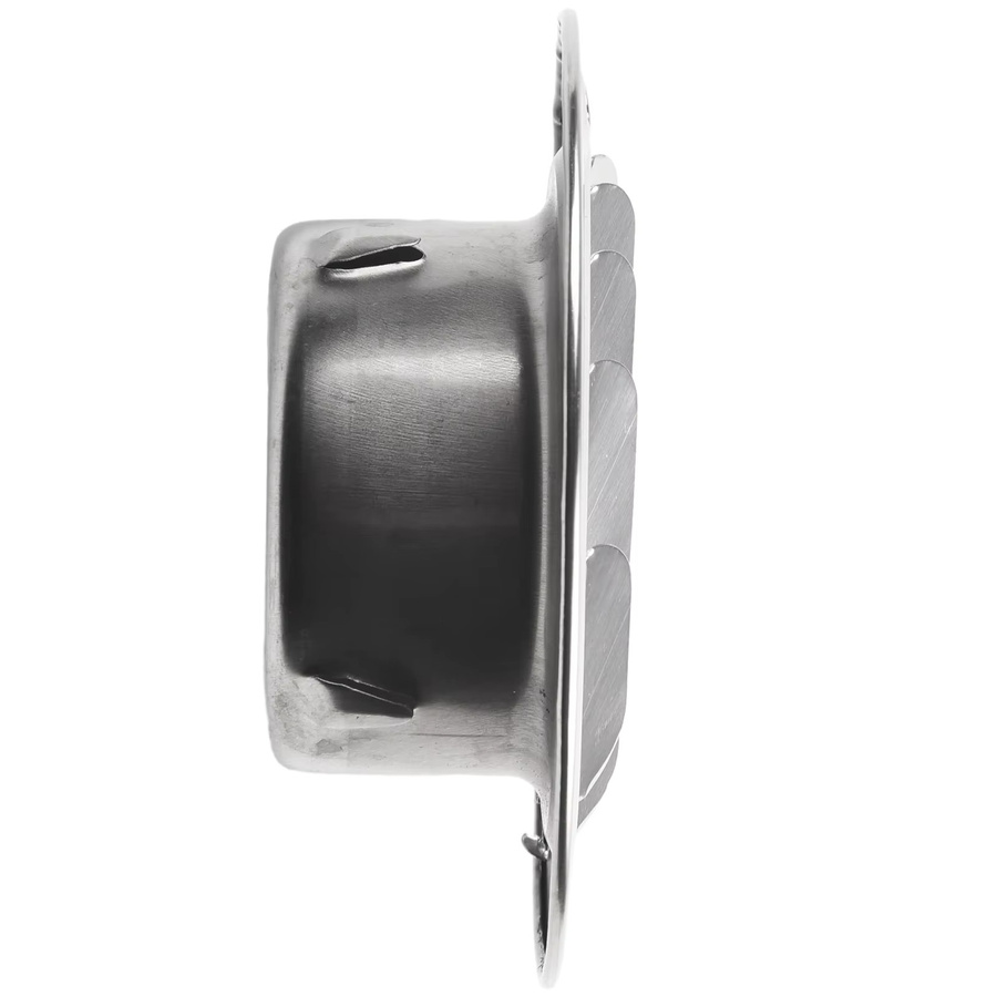 Rundes Außenwand-Entlüftungsgitter von LEENKEA aus Edelstahl in Silber mit Insektenschutz, Durchmesser: 70–300 mm - Bild 5