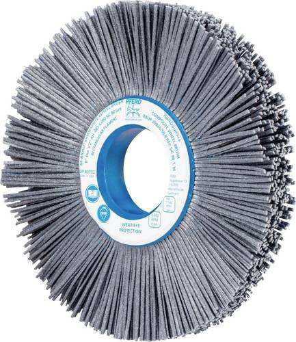 PFERD TOOLS COMPOSITE FLEX Rundbürste RBUP für Winkelschleifer, Farbe Grau, Korn 80, SiC-Filament-Durchmesser: 1,14 mm, Durchmesser: 200 mm, Breite: 50,8 mm, Bohrung: 25 mm - Bild 1