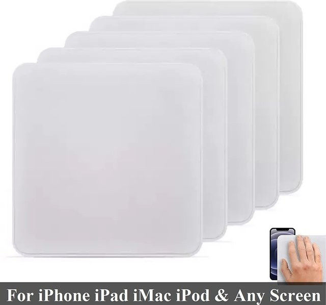 Apple Mikrofaser-Reinigungstuch in Weiß für iPhone, iPad, Apple Watch und MacBook - Bild 1