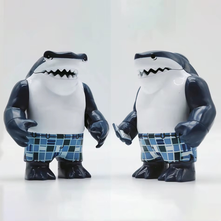BXA Suicide Squad Nanaue Shark Bausteine, Mini Actionfiguren, Kunststoff - Bild 3