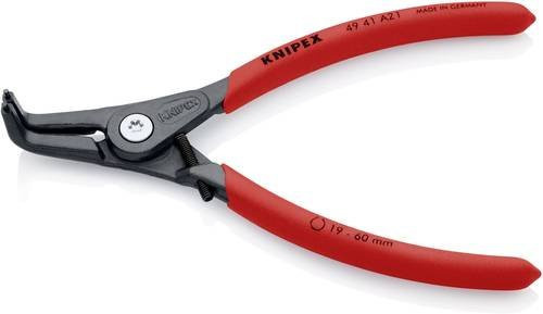 Knipex Präzisions-Sicherungsringzange 49 41 A21 für Außenringe 19-60 mm, grau atramentiert mit Kunststoffoberfläche - Bild 1