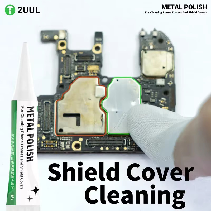 2UUL SC94 Metallpolierpaste in Weiß zur Reinigung von Motherboards, CPUs und Telefonrahmen - Bild 3