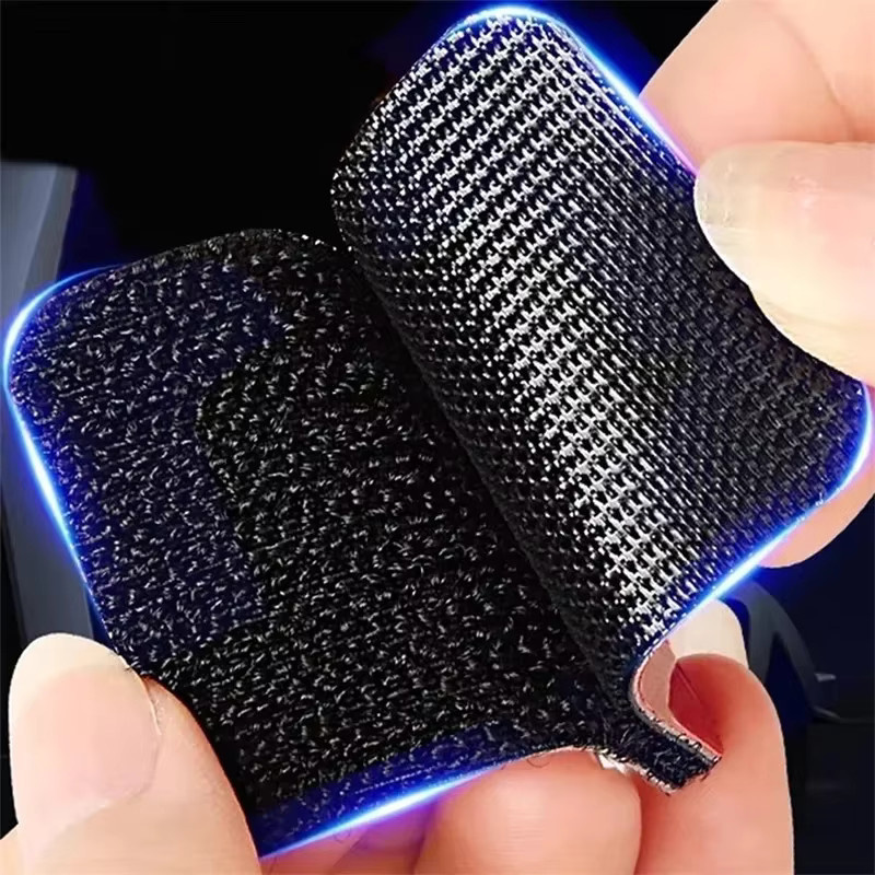 Selbstklebendes Klettband in Schwarz für Armaturenbrett und DIY-Projekte - Bild 2