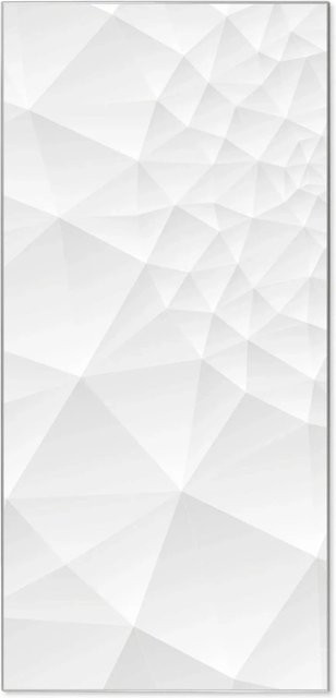 Banjado Magnettafel aus Metall mit Motiv Nautilus in Silber, B/H: 37 x 78 cm - Bild 1