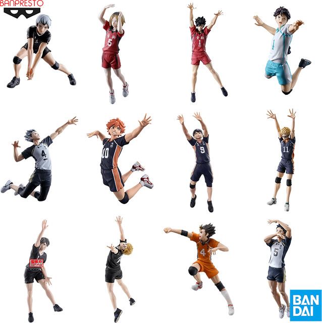Bandai Anime-Figur Haikyu!! Posing Figuren Multicolor - Bild 1