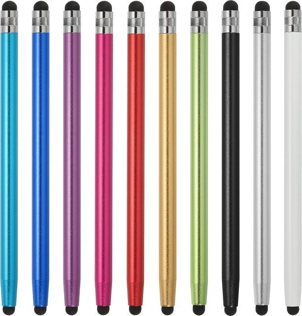 3/5 Stück Stylus-Stifte für Touchscreens mit Dual-Gummi-Spitzen, universeller kapazitiver Eingabestift für Handy und Tablet mit hoher Präzision und Empfindlichkeit - Bild 1
