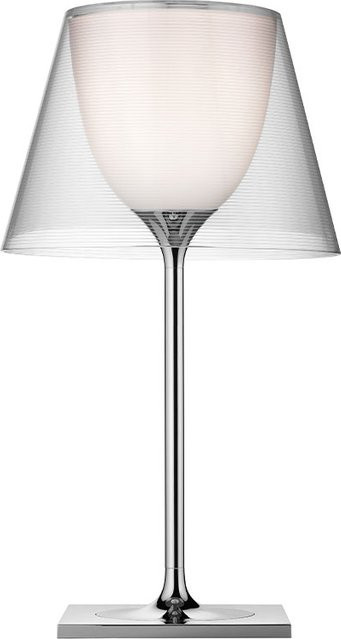 Flos KTribe T1 Tischleuchte in Transparent mit dimmbarer Funktion aus Aluminium und Methacryl - Bild 1
