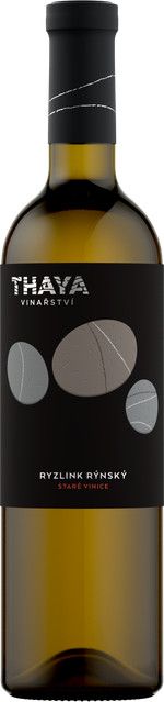 Thaya Riesling Stare Vinice 2023 Weißwein, Südmähren, trocken, 0,75 l - Bild 1