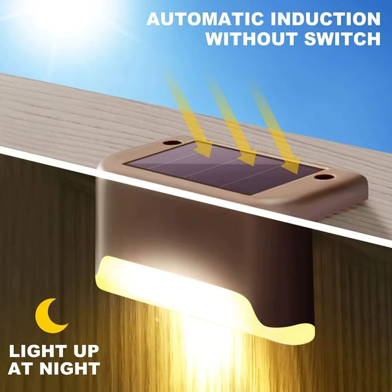 AVACOM LED Solar Treppenlicht Wasserdicht für Garten und Balkon in Warmweiß - Bild 2