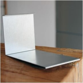 Kantfuchs24 Kiesfangleistenverbinder aus MAGNELIS Stahl in Silber, Höhe: 120 mm - Bild 2