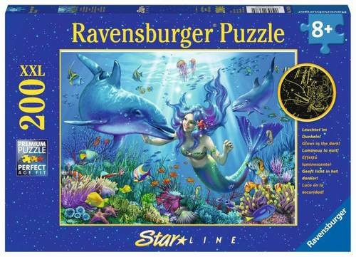Ravensburger Puzzle Leuchtendes Unterwasserparadies 13678 mit 200 Teilen - Bild 1