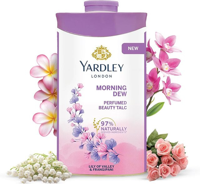 Yardley London Morning Dew Körperpuder, 100g, Unisex - Bild 1
