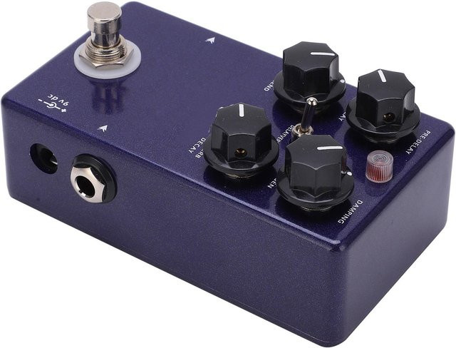 Fishine Sky Reverb Delay 2 in 1 Gitarren-Effektpedal in Blau - Bild 1
