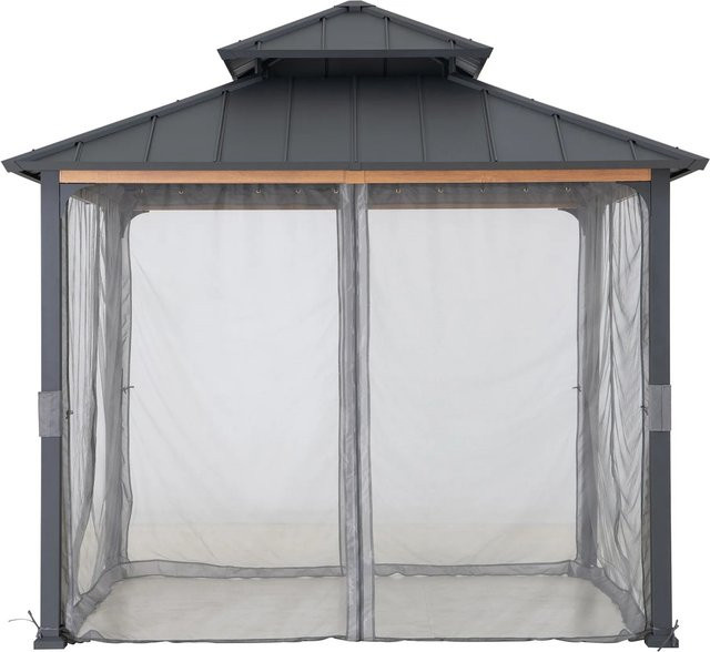 Sunjoy Insektenschutz-Netz für Zedernholz Gazebo Pavillon B: 300 cm, T: 300 cm - Bild 1