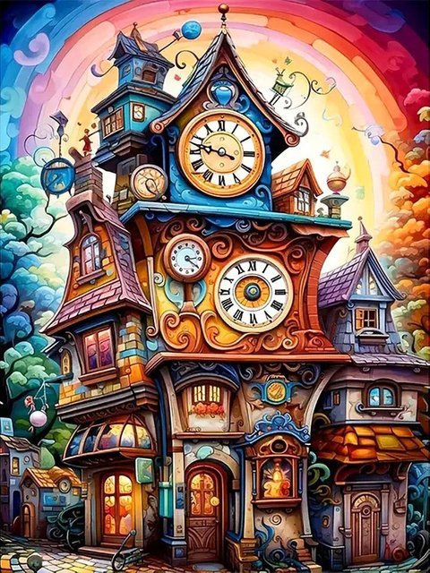 KAYOU Schloss-Serie Puzzle, Fantasy, 1000 Teile, Bunt / Mehrfarbig - Bild 1