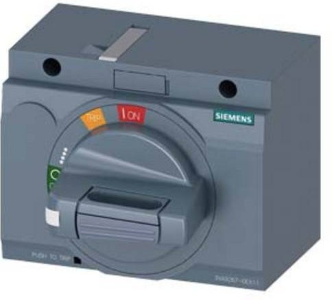 Siemens 3VA9267-0EK11 Leistungsschalterzubehör, Grau, B/H/T: 10,5 x 8,2 x 10,6 cm - Bild 1