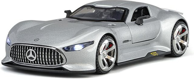 Activating Toys Mercedes Benz AMG Vision GT Supercar Modellauto, 1:32, mit Sound und Licht, silber - Bild 1