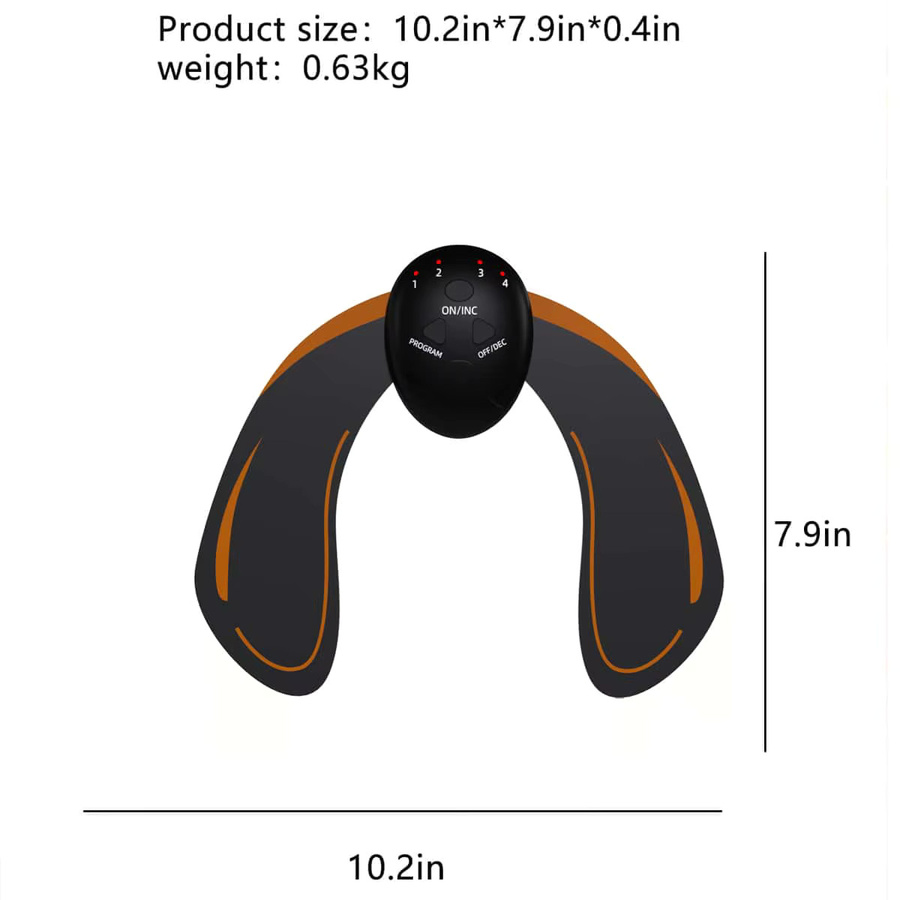 AXH Intelligentes Gesäßmassagegerät, Unisex - Bild 6
