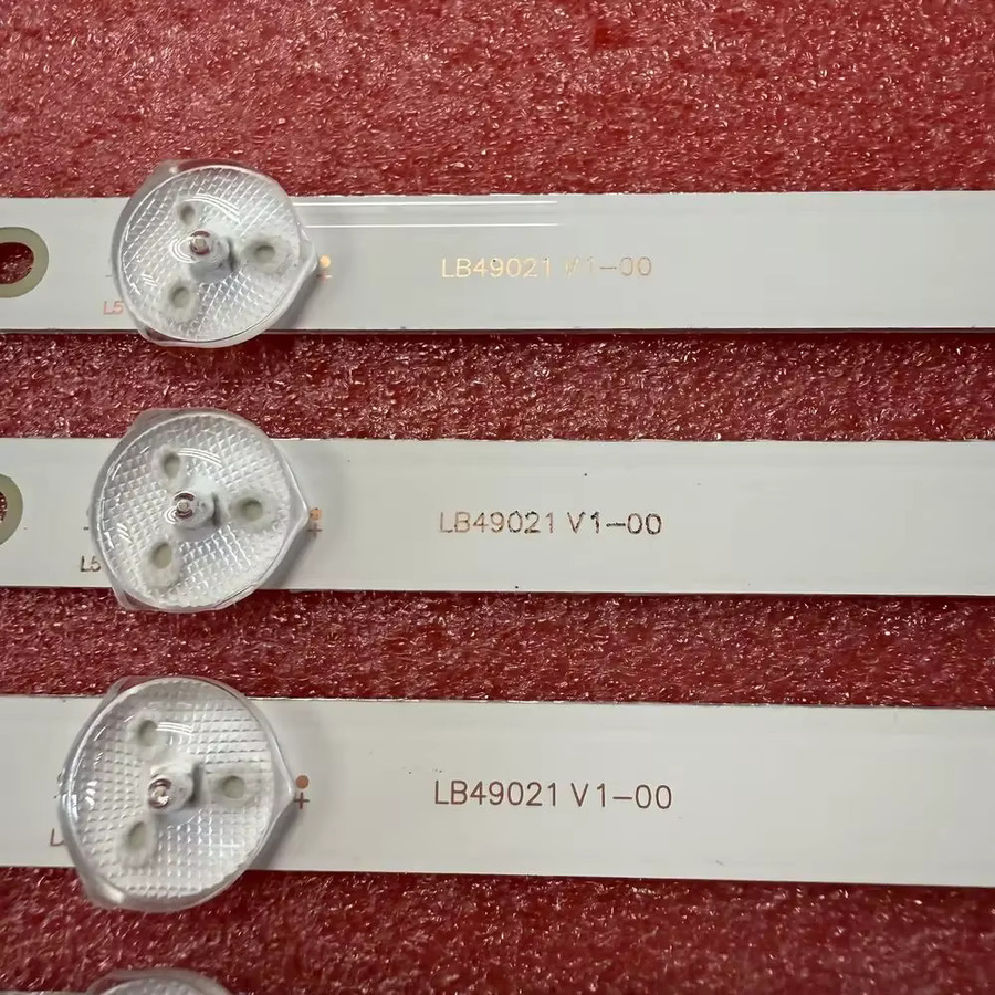 10er Set LED-Streifen Ersatz für Philips TV Modelle 49PUS6482/12 49PUT6162/12 49PUS7503/12 49PUS6803 49PUS6262/12 49PUS7503 49PUS6162/12 49PUS6412/12 in Weiß - Bild 2