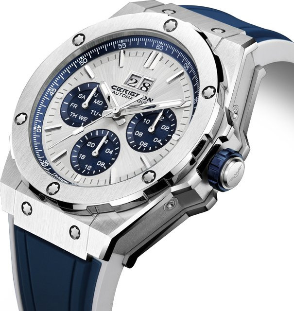 Pagani Designs Armbanduhr, Automatik, Edelstahl, Saphirglas, Schwarz, Herren - Bild 1