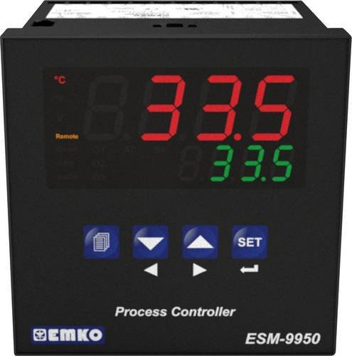Emko ESM-9950.1.20.2.1/00.00/0.0.0.0 Universalregler Pt100 Schwarz -200 bis 1700°C - Bild 1