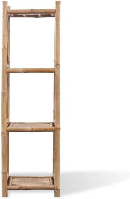 vidaXL Bambus Regal 4-Etagig in Braun, B/T/H: 35 x 35 x 117 cm - Bild 1