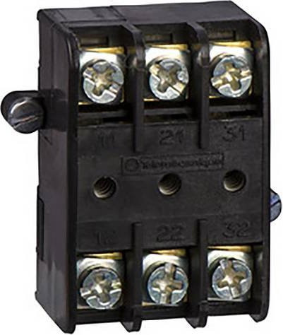 Schneider Electric XENT1991 Hilfsschalter mit Druckknopf in Schwarz aus Kunststoff - Bild 1