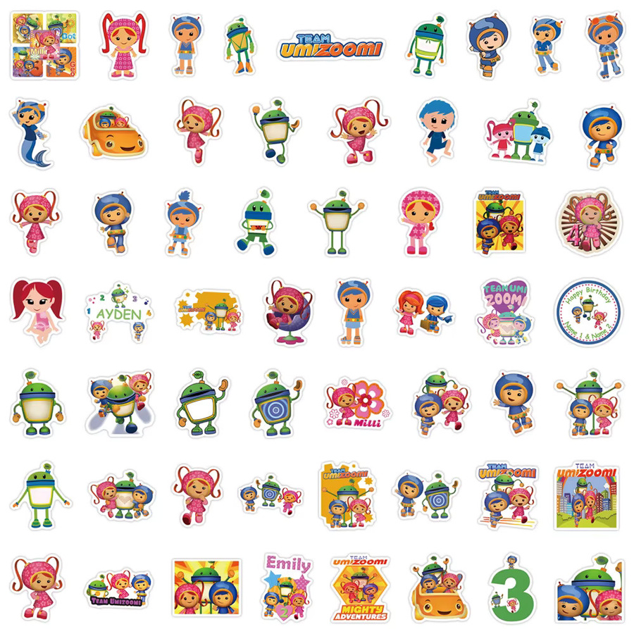 Bandai Team Umizoomi Schreibwaren, 55-teiliges Set - Bild 2