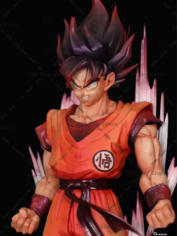 Bandai Dragon Ball Son Goku Kaiouken Anime-Figur aus PVC in Orange, Höhe: 30 cm - Bild 4