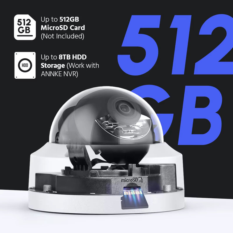 ANNKE 12MP Smart Dual Light Überwachungskamera Set mit 8CH NVR und 4 PoE Outdoor Kameras in Weiß - Bild 2