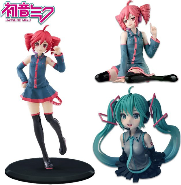 Bandai Hatsune Miku Büste Kasane Teto Figur, PVC, Mehrfarbig - Bild 1