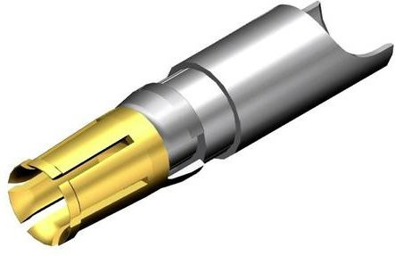 Molex Buchsenkontakt 1727040188 in Gold und Silber - Bild 1
