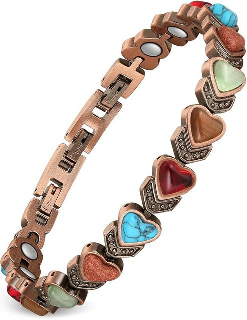 RUIYI Armband, Kupfer, Türkissteine, Damen - Bild 1