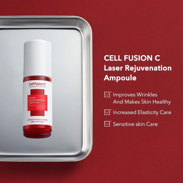 Cell Fusion C Laserverjüngungsampulle Serum, 30 ml, mit Peptide und Hyaluronsäure - Bild 1