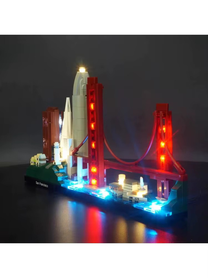 LEGO San Francisco Architecture 21043, LED-Beleuchtungsset - Bild 2