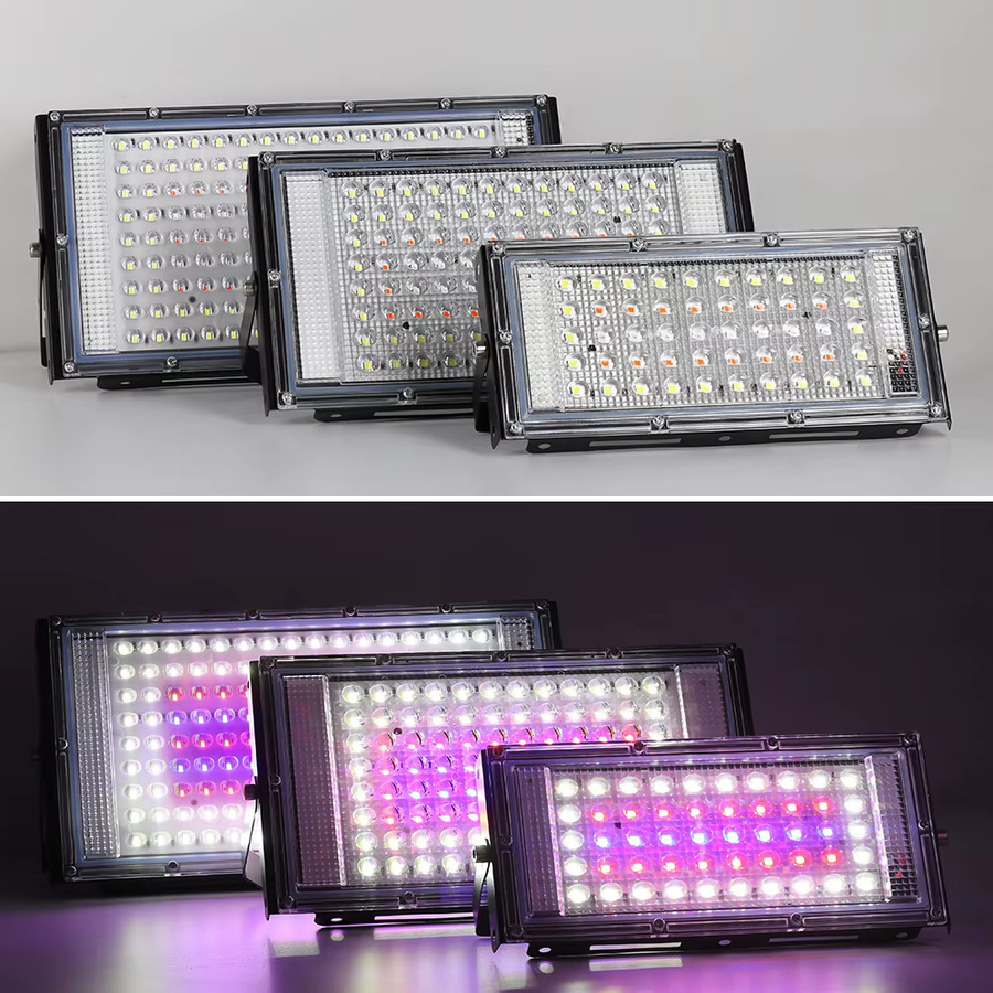 LED-Wachstumslicht in Schwarz mit Vollspektrum-Pflanzenlicht, USB-Anschluss, einstellbarer Helligkeit und IP65-Schutz für Hydrokultur und Pflanzen - Bild 4
