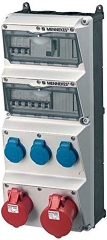 MENNEKES AMAXX CEE-Steckdosenkombination 400V 32A in Weiß - Bild 2