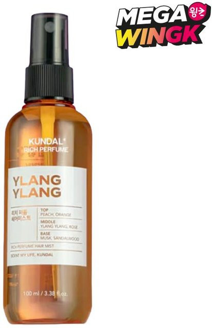 KUNDAL Rich Perfume Haarspray, 100 ml, Ylang-Ylang, Moschus - Bild 1