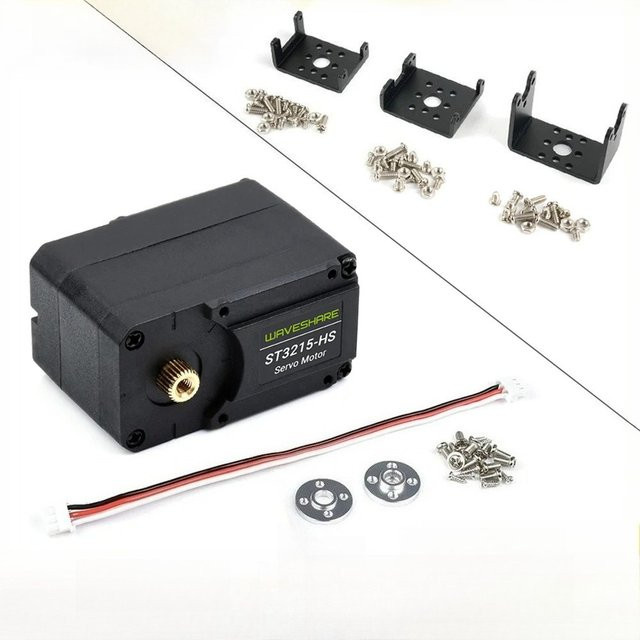 Waveshare ST3215-HS Bus-Servomotor, mit Halterung - Bild 1