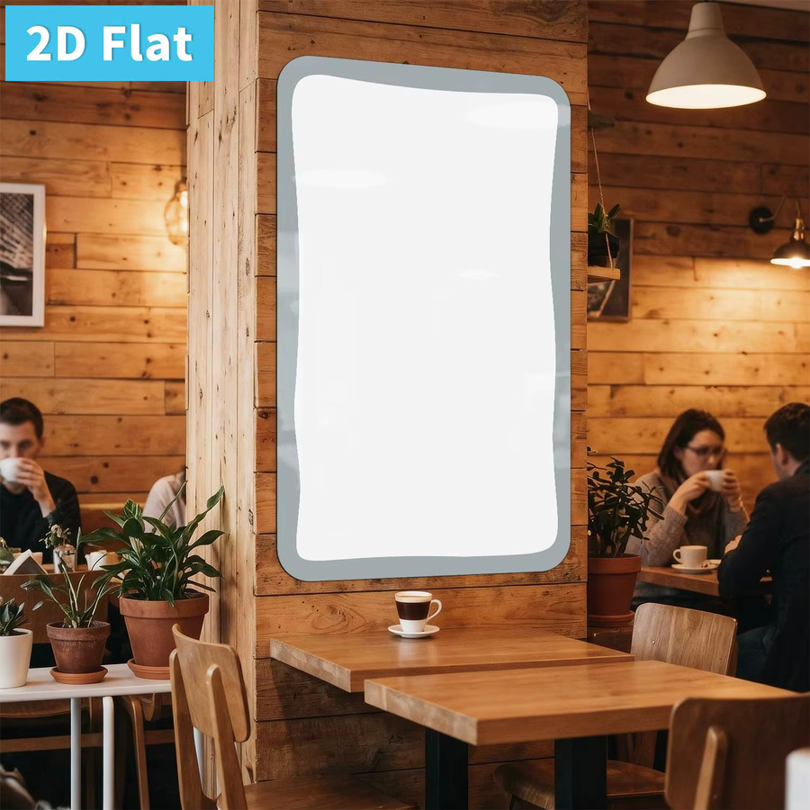 Selbstklebendes magnetisches Whiteboard mit abwischbarer Graffiti-Oberfläche in Weiß, B: 40 cm, H: 67 cm - Bild 3