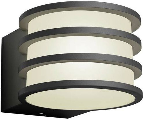 Philips Hue Lucca Außenwandleuchte LED Anthrazit dimmbar warmweiß E27 IP44 - Bild 2