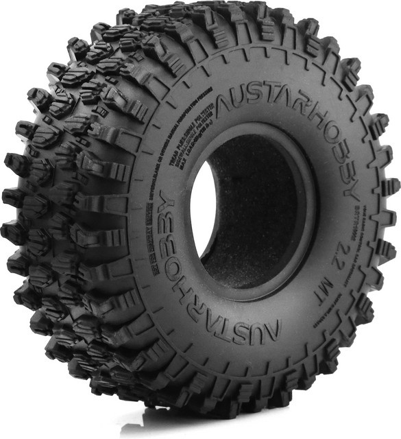 Axial RC Rock Crawler Reifen, 4-teiliges Set, Maßstab 1:10 - Bild 1