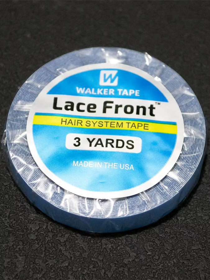 Doppelseitiges Klebeband für Haarverlängerung, Blau, 3 Yards, 0,8 cm - Bild 3