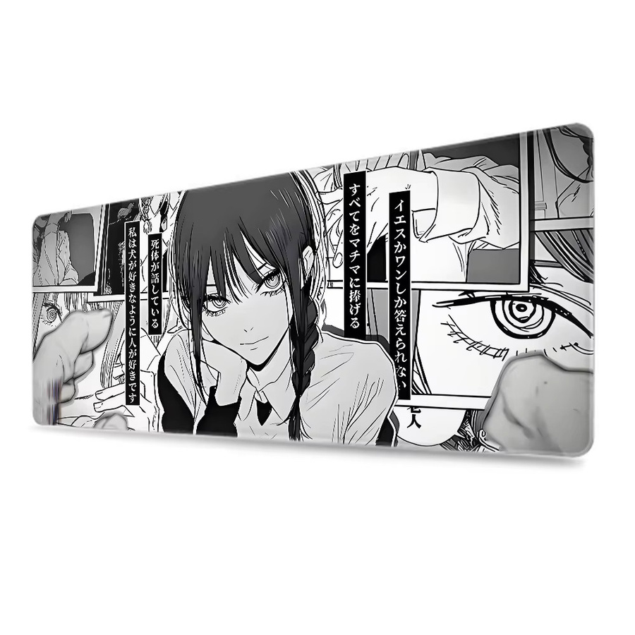 HYBXAXC XXL Mauspad Kettensäge Mann Multicolor Anti-Rutsch Gamer Mousepad für PC und Laptop - Bild 6