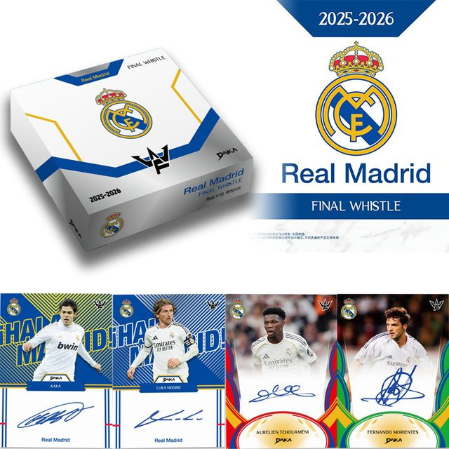 DAKA Real Madrid Star-Spieler Signaturkarte, ab 18 Jahren - Bild 1